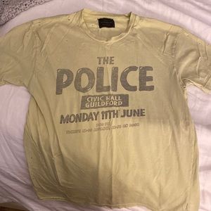 Free people tee retro brand oversized